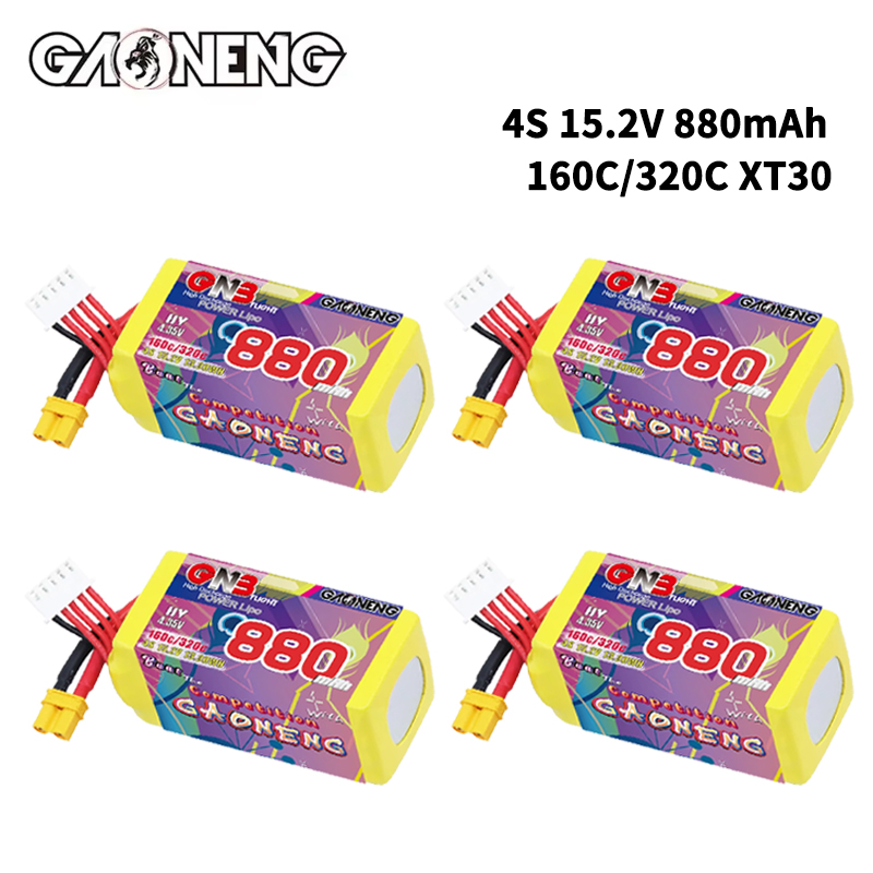 GNB 4S 880mAh 15.2V 160C/320C  - Drone Battery 4S recension och pris