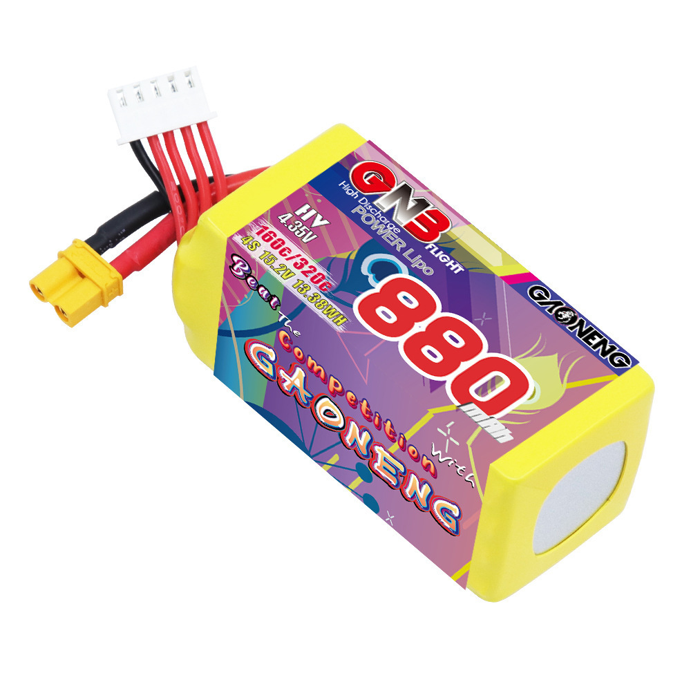 GNB 4S 880mAh 15.2V 160C/320C  - Drone Battery 4S recension och pris