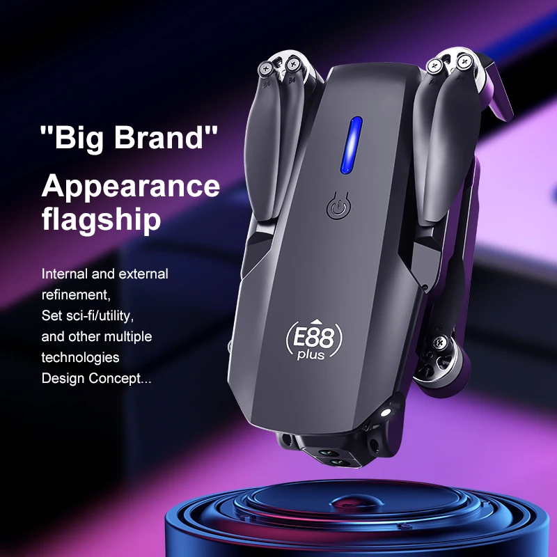 New E88 Plus Quadcopter Drone: - Drone Battery Box recension och pris