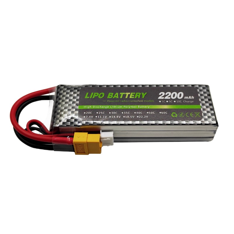 2S/3S 7.4V/11.1V 1100/2200mAh  - Drone Battery 3S recension och pris
