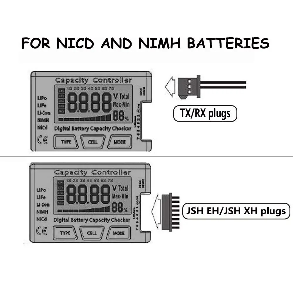 Battery Capacity Checker Digit - Drone Battery Voltage Checker recension och pris