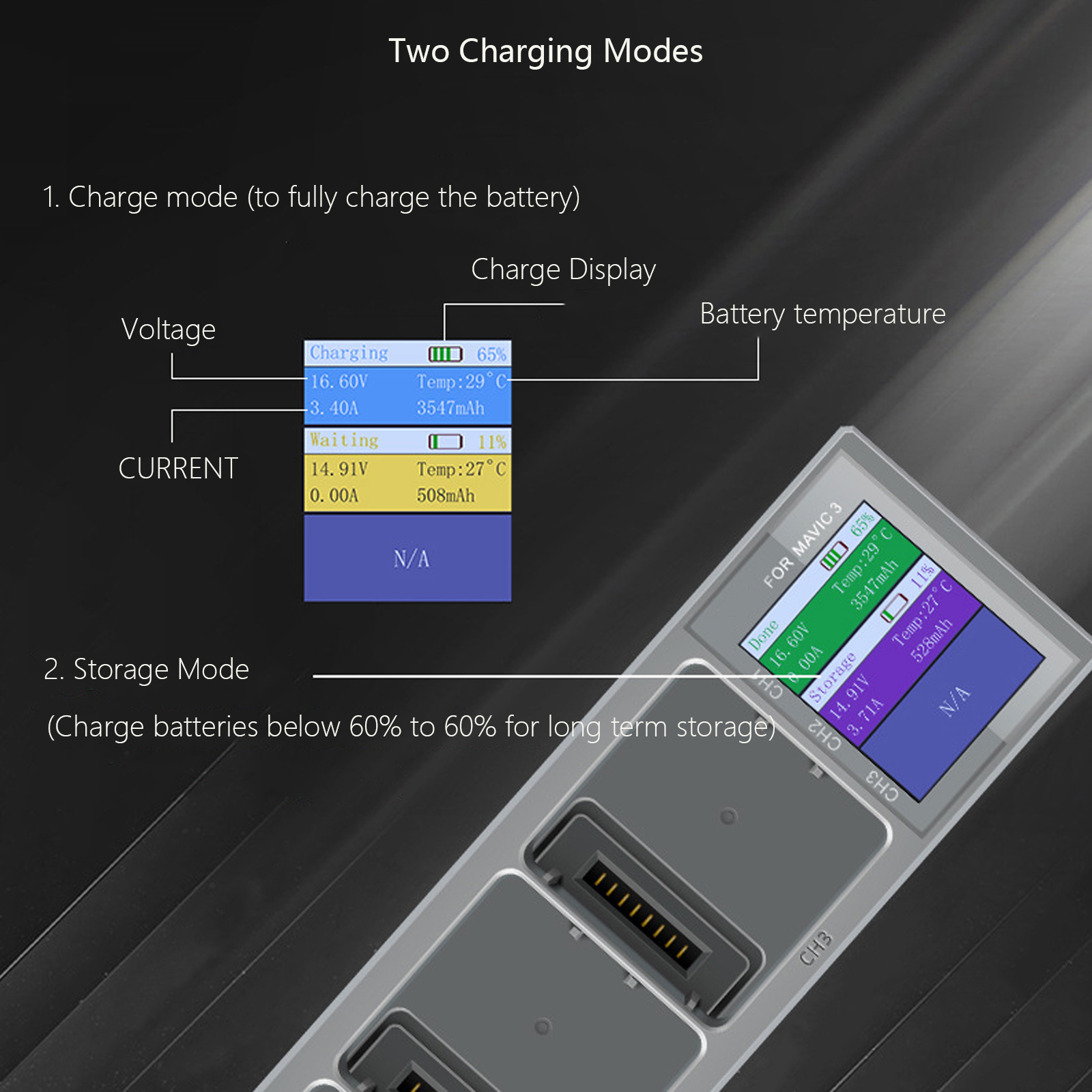 New 3 In 1 Charging Hub for DJ - Drone Battery Balance Charger recension och pris