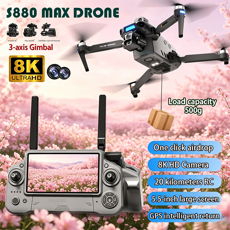 2026 New 8K Dual Camera Drone  - Drone Battery Balance Charger recension och pris