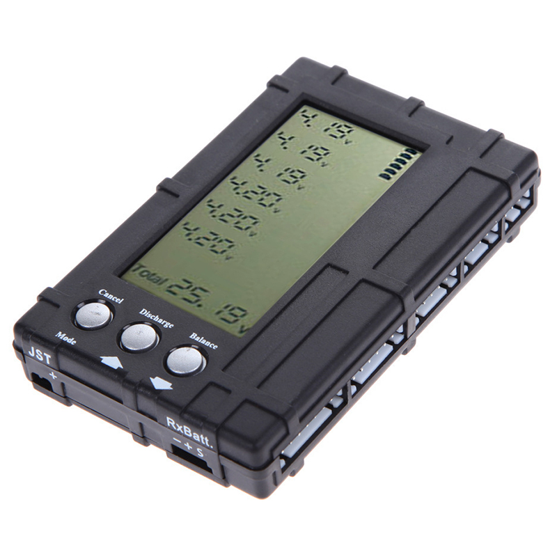 3 In 1 LCD RC Battery Discharg - Drone Battery Voltage Checker recension och pris