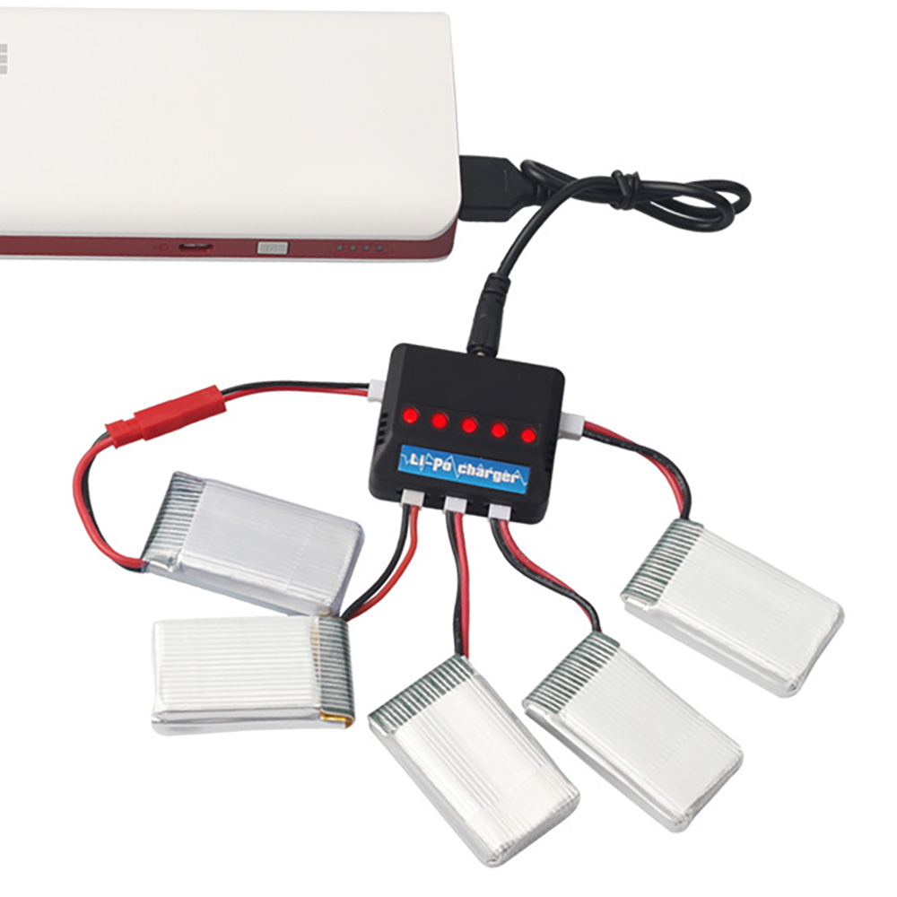 3.7V 550mAh 25C Lipo Battery 8 - Drone Battery Balance Charger recension och pris