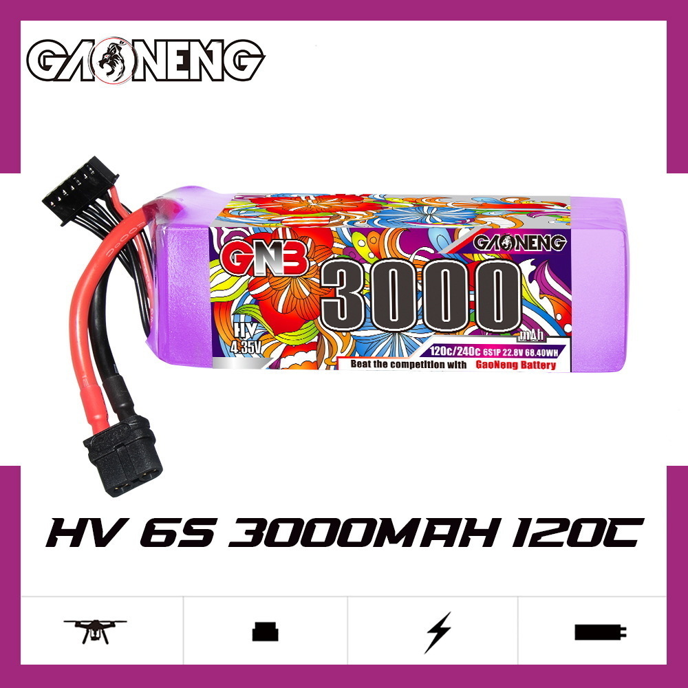 Original GNB HV 6S 22.8V 3000m - Drone Battery 6S recension och pris