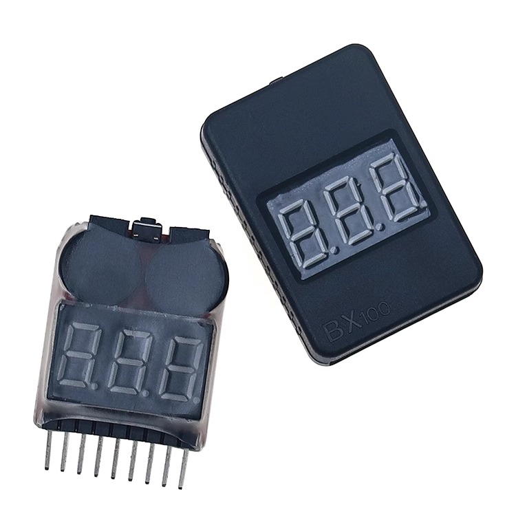 1-8S Battery Voltage Tester Al - Drone Battery Alarm recension och pris