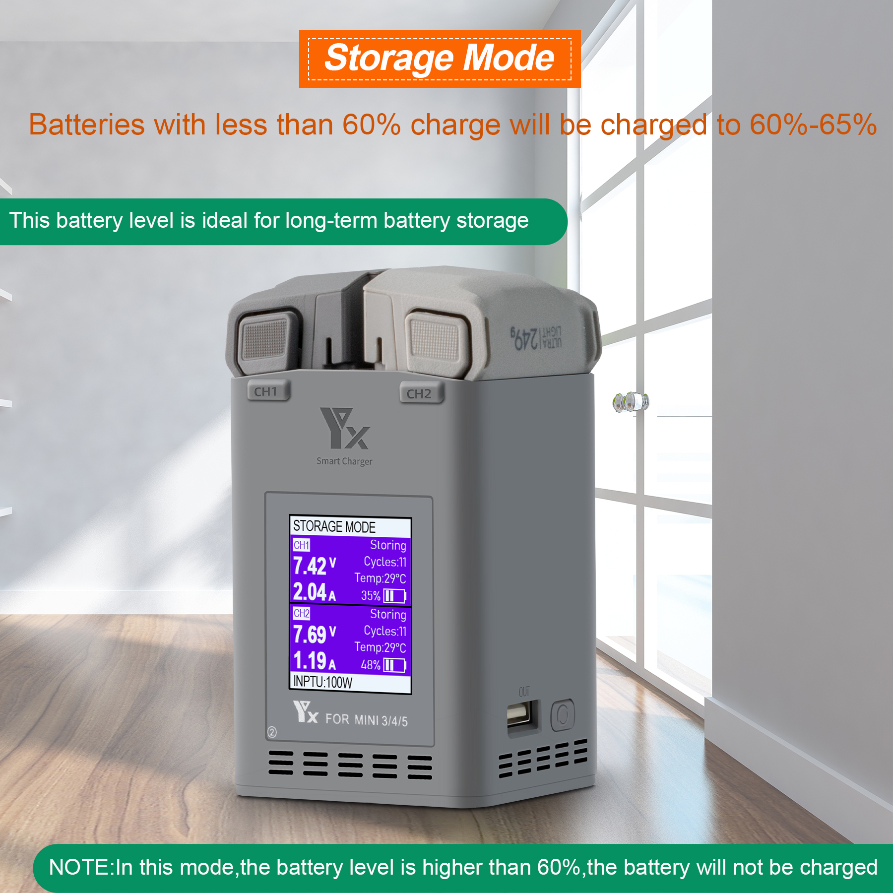100W Intelligent Battery Charg - Drone Battery Balance Charger recension och pris