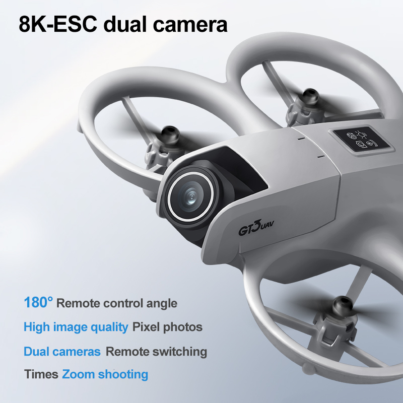 New GT3 Mini RC Drone 8K 5G Ae - Drone Battery Charger recension och pris