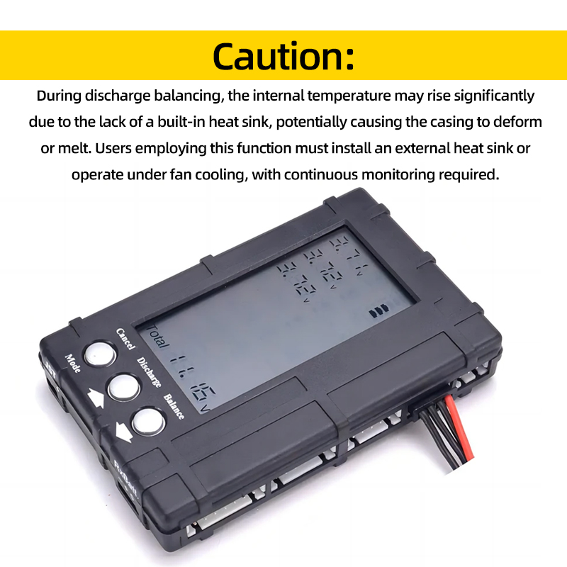3in1 Battery Balancer LCD Disp - Drone Battery Voltage Checker recension och pris