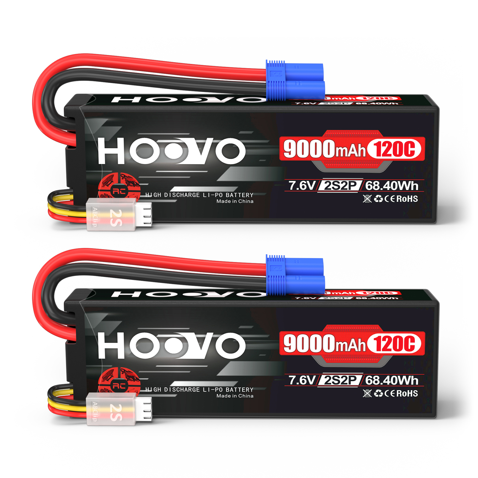 HOOVO 2S 9000mAh RC Battery 7. - Drone Battery High Voltage recension och pris