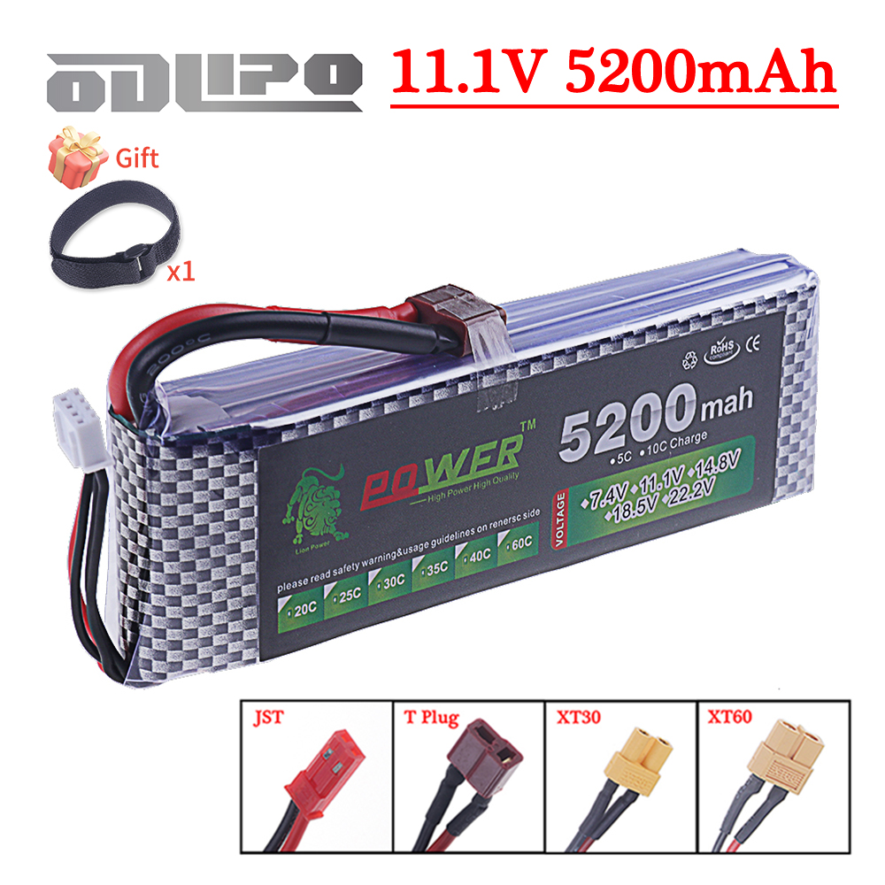 3S Lipo Battery 11.1V 5200mah  - Drone Battery Lipo recension och pris