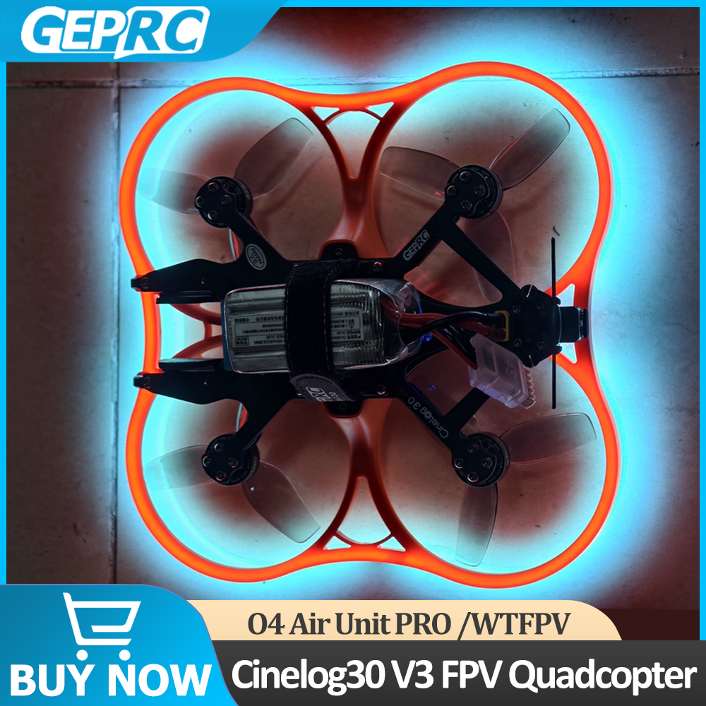 GEPRC Cinelog30 V3 FPV Quadcop - Drone Battery Box recension och pris